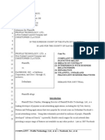 Profile Facebook Complaint
