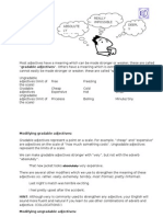 Modifying Adjectives 2