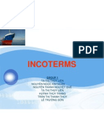 INCOTERM 2010 - Presentation