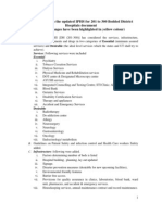 IPHS Dist Hosp 201 To 300 Bed Standards