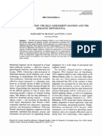 Measuring Emotion - The Self-Assessment Manikin and The Semantic Differential