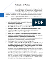 PCR Purification Qiagen