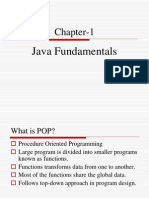 Chapter 1 Fundamentals of JAVA