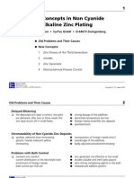 New Concepts Non Cyanide Alkaline Zinc