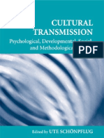 Culture and Psychology