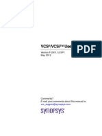 Vcs /vcsi™ User Guide: Version F-2011.12-Sp1 May 2012