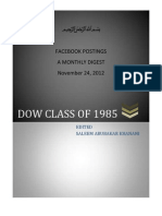 Dow Medical College Class of 1985 Magazine