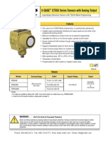 Banner U GAGE QT50U Series Sensors