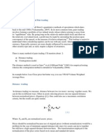 Some of Existing Method of Pair Trading