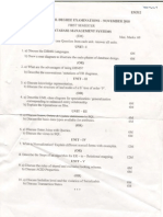 Dbms Model Question Papers