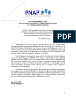 IPNAP Position Paper Updated 01 Mar 2011