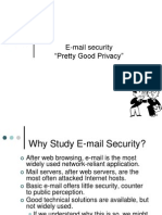 PGP E-Mail Security