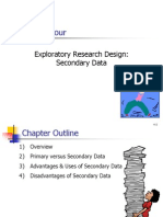 4 Exploratory Research Design-Secondary Data