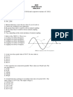 Gibilisco Chapter Test (Chap 9-18)