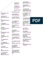 Physical Quantities - Instruments For Measurement