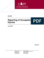 Reporting of Occupational Injuries