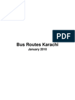 Bus Route Karachi