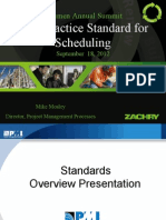 PMI Practice Standard For Scheduling