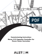 Commissioning Instructions Novar 315 Capacitor Controller For Power Factor Correction