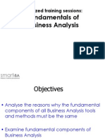 Fundamentals of Business Analysis