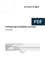 Fortigate High Availability