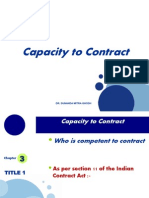 Capacity To Contract