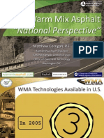 Warm Mix Asphalt: "National Perspective"