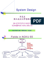 VLSI System Design: 06-2757575 X 62371 Kjlee@mail - Ncku.edu - TW