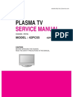 LG 42PC55 Service Manual