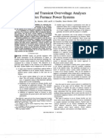 Harmonic and Transient Overvoltage Analysis in Arc Furnace Power Systems