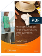 Microsoft Office 365 For Professionals and Small Businesses: Product Guide