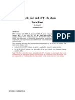 DFT - CLK - Mux and DFT - CLK - Chain Data Sheet