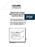 UltraCentrifuge Manual Marathon 21000