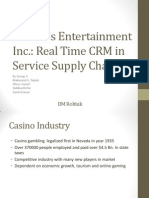 Harrah's Entertainment Inc. - Real Time CRM in Service Supply Chain