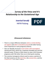 Anatomic Survey of The Fetus and It's Relationship To The Ge