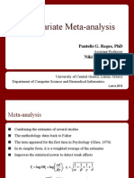 Multivariate Meta-Analysis