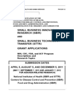 2011 2 Sbir STTR Topics