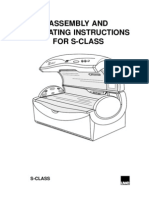 Assembly and Operating Instructions For S-Class