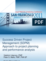 SDPM Approach To Project Planning and Performance Analysis