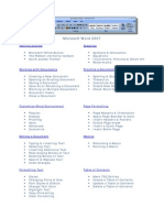 Microsoft Word 2007: Getting Started Graphics