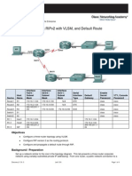 Lab 5.2.3 Configuring Ripv2 With VLSM, and Default Route Propagation