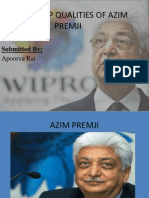 Leadership Qualities of Azim Premji: Submitted by