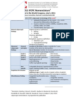 2011 IFCPC Nomenclature: Accepted in Rio World Congress, July 5, 2011