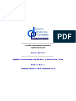 Dynamic Positioning and Wrovs: A Productive Union Richard Gross