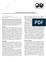 Gas Condensate Dew Point