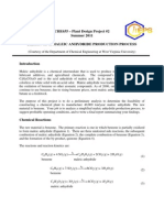 Project 2 Maleic Anhydride