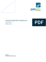 PaloAlto - CustomAppSignatures