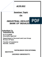 Idbi Seminar