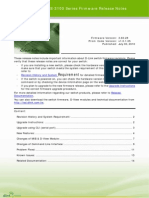 Firmware Release Notes