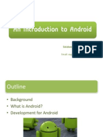 Introduction To Android